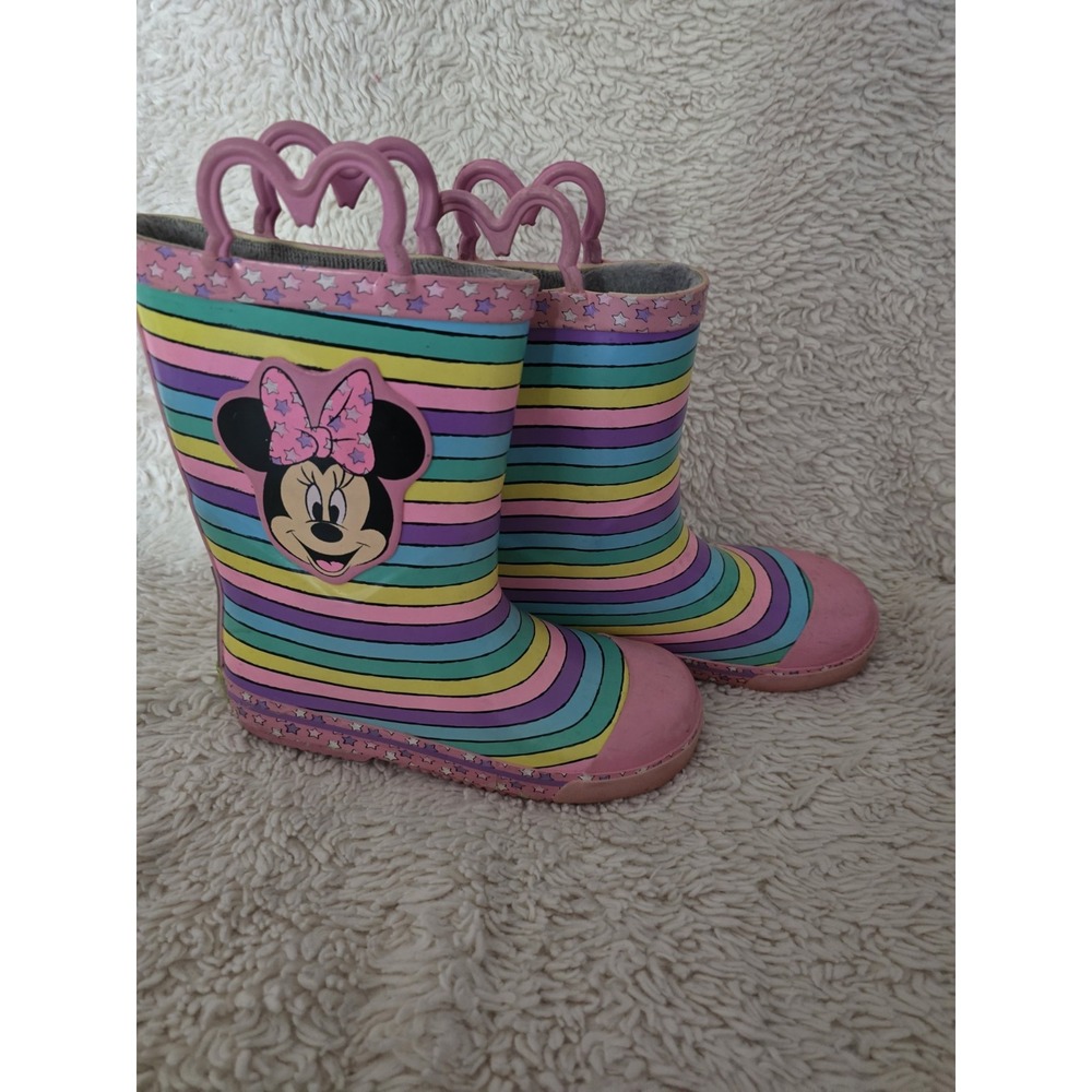 Western Chief Girls Size 13 MINNIE Mouse Rain Boots